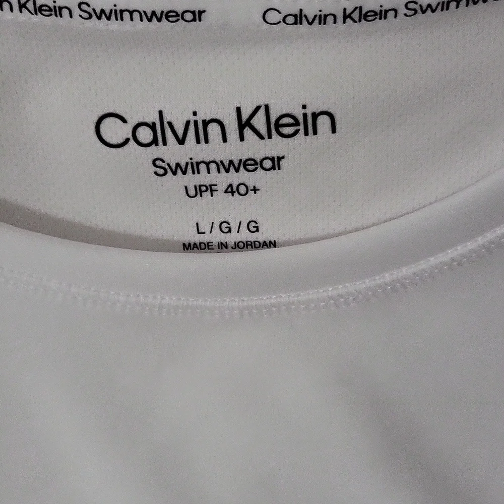 Calvin Klein Men's White Muscle Tee